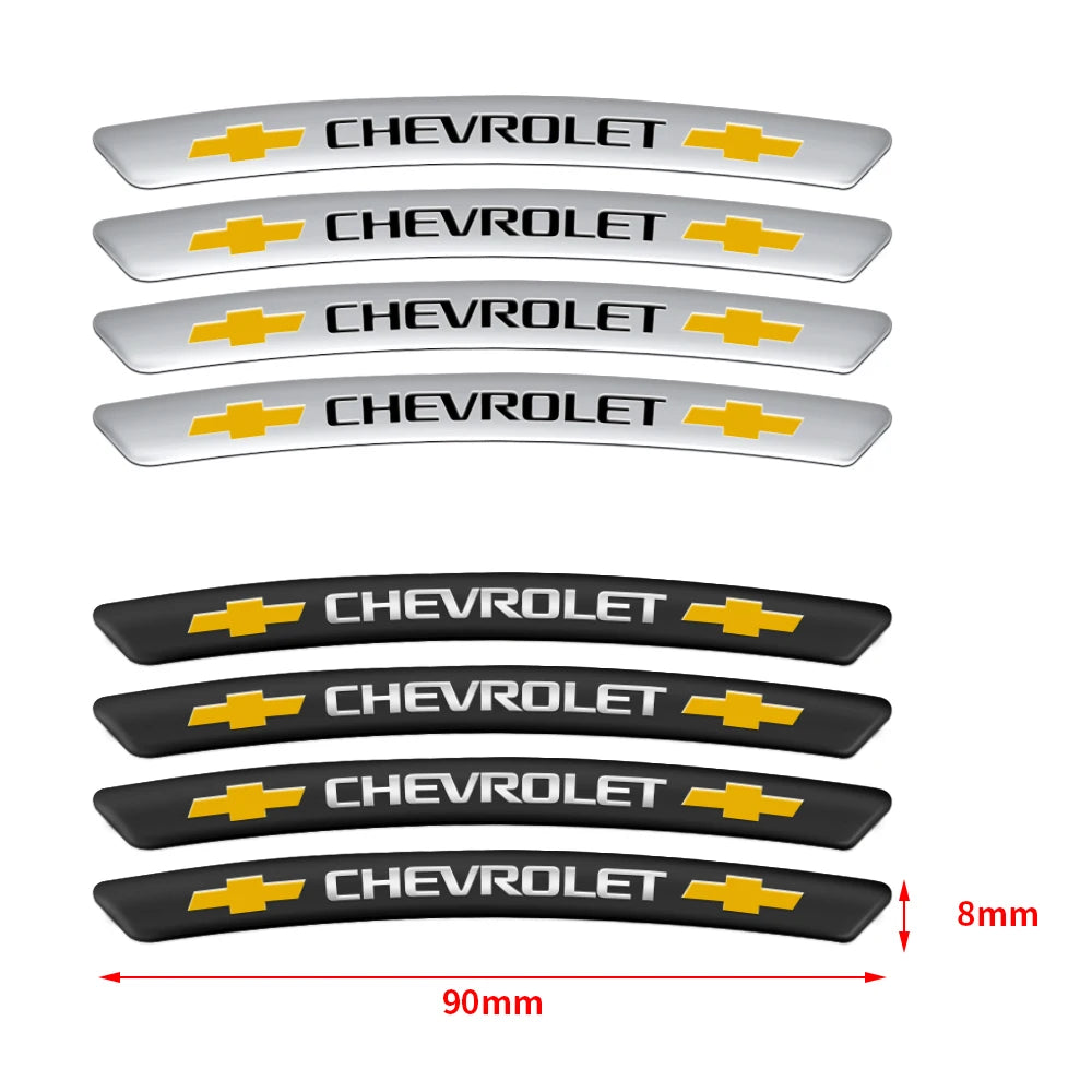 Adesivos de Aluminio Acessórios Para Chevrolet